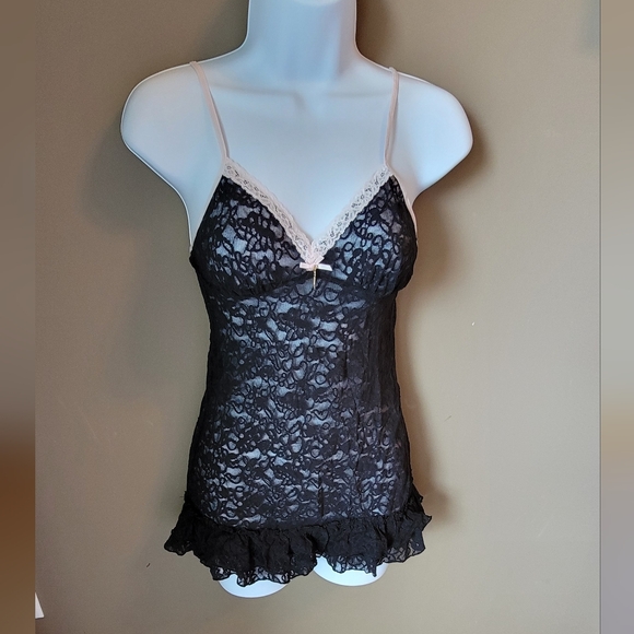 Victoria's Secret Vintage Lingerie Intimate Sleepwear Nightie Lace Size Small - Picture 1 of 10